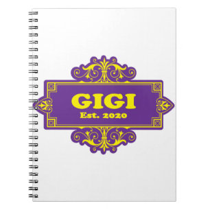 Caderno Espiral Para Esse Especial "GiGi 2020"