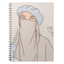 Caderno espiral para meninas