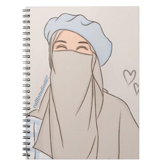 Caderno espiral para meninas