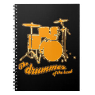 Caderno Espiral Para o baterista
