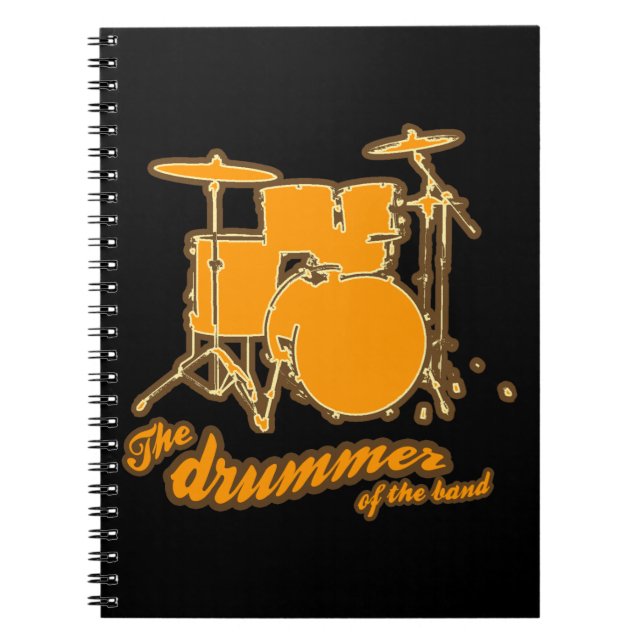 Caderno Espiral Para o baterista (Frente)