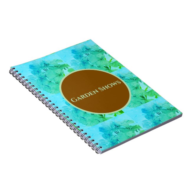 Caderno Espiral para Shows de Jardim (Lado Direito)