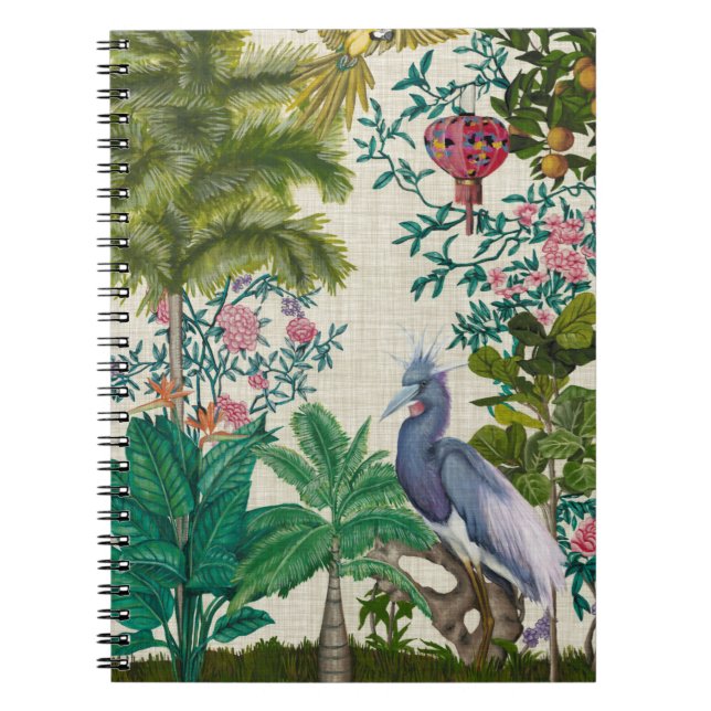 Caderno Espiral Paradise Chinoiserie (Frente)