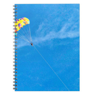 Caderno Espiral Parapente pessoal no exterior