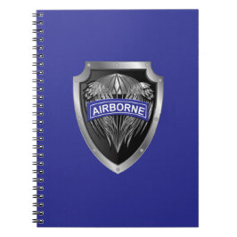Caderno Espiral Paraquedista Aerotransportado