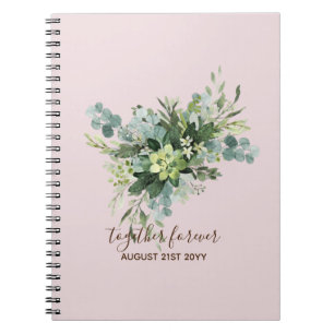 Caderno Espiral Parceira de Brida Personalizada Oferece Verde