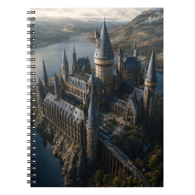 Caderno Espiral Parece Hogwartz para mim Harry! (Frente)