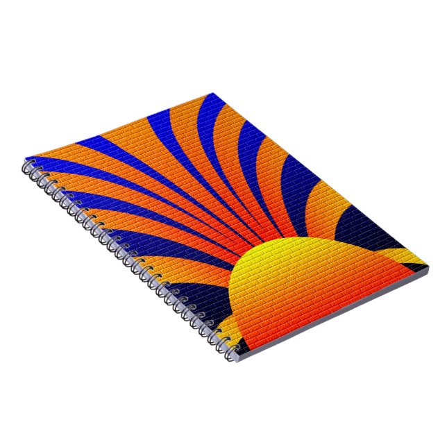Caderno Espiral Parede Sunset (Lado Direito)