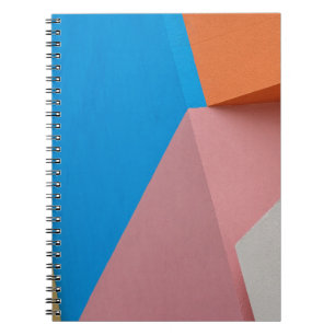 Caderno Espiral PAREDE URBANA abstrato COLORIDA