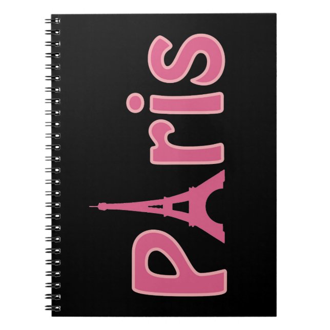 Caderno Espiral Paris (Frente)