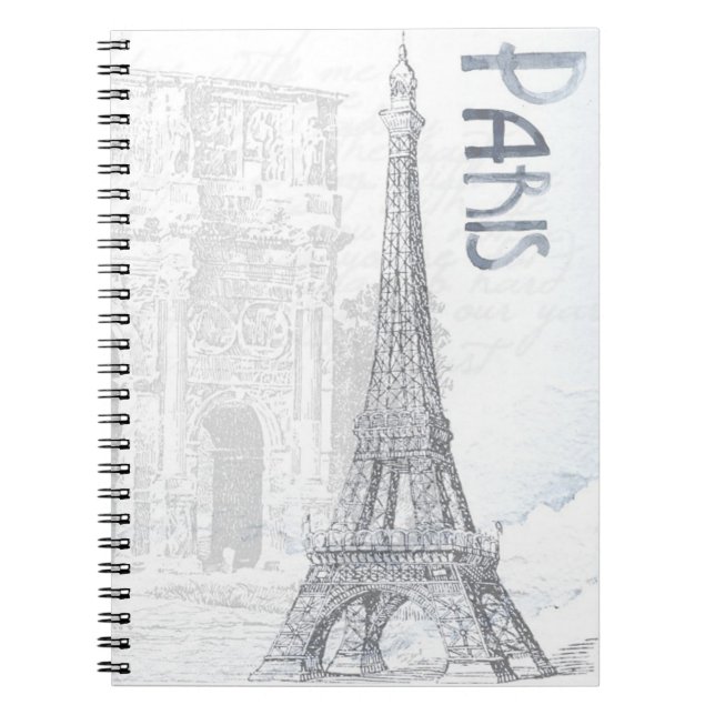 Caderno Espiral Paris (Frente)