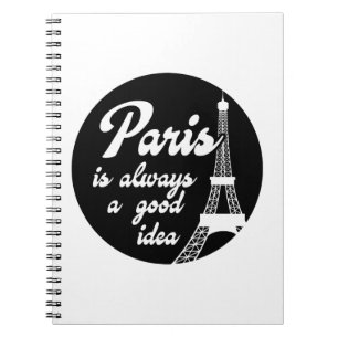 Caderno Espiral Paris é sempre uma boa ideia