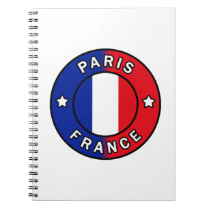 Caderno Espiral Paris França