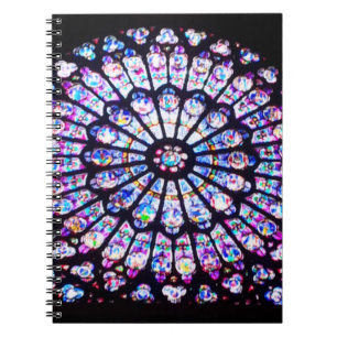 Caderno Espiral Paris Notre Dame - A Janela Rosa