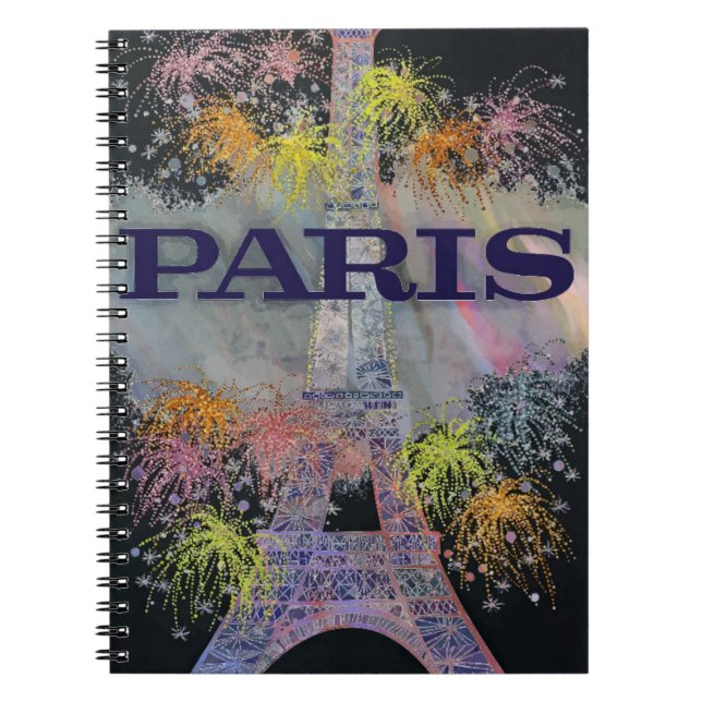 Caderno Espiral Paris: Poster (Frente)