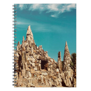 Caderno Espiral parque de madeira petrificada