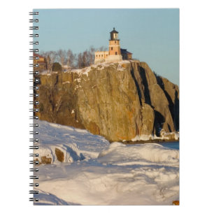 Caderno Espiral Parque Estadual Farol Split Rock no Lago