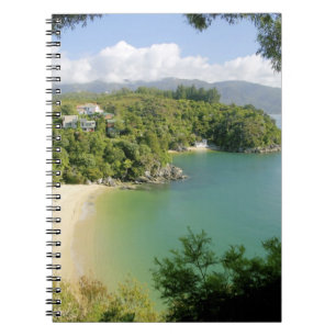 Caderno Espiral Parque Nacional Able Tasman, Nelson, Nova Zelândia