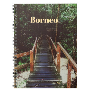 Caderno Espiral Parque Nacional Bako - Bornéu