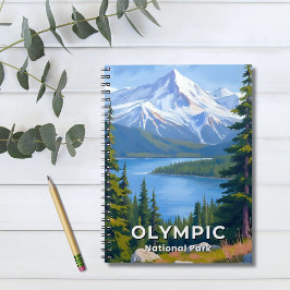 Caderno Espiral Parque Nacional da olimpiadas | Pintura na Viagem 