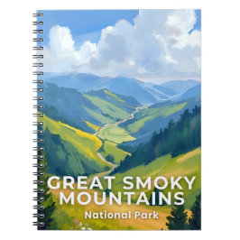 Caderno Espiral Parque Nacional das Grandes Montanhas Fumosas Viag