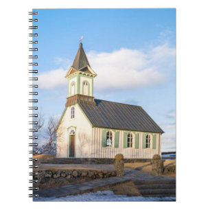 Caderno Espiral Parque Nacional de Þingvellir na Islândia
