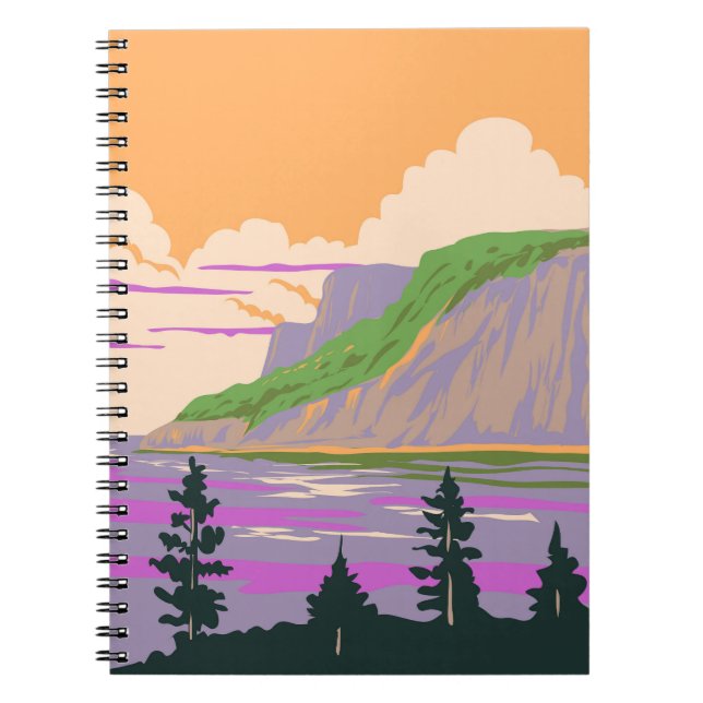 Caderno Espiral Parque Nacional Forillon (Frente)