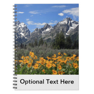 Caderno Espiral Parque Nacional Grand Teton