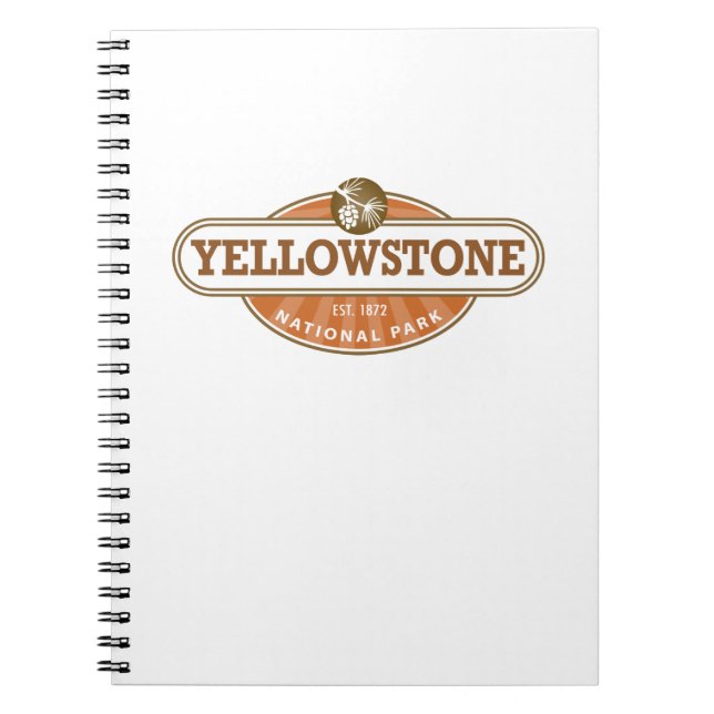 Caderno Espiral Parque Nacional Yellowstone (Frente)