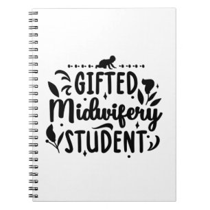 Caderno Espiral Parteiras  Obstetrícia Midwifery Doula Gift Idea