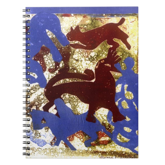 Caderno Espiral Partido de galinha (Frente)