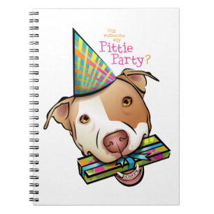 Caderno Espiral Partido de Pittie