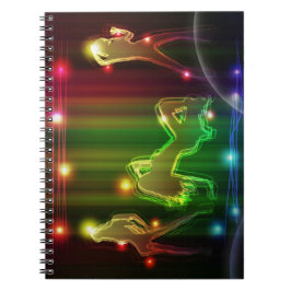 Caderno Espiral Party Girls Modern Trendy Neon Lights