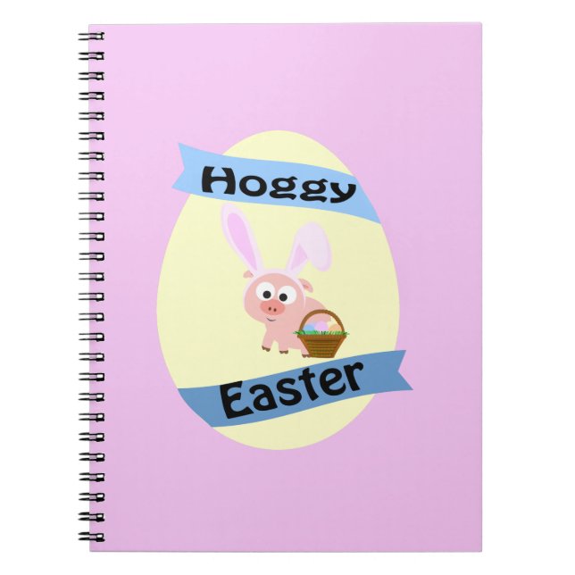 Caderno Espiral Páscoa Hoggy! (Frente)
