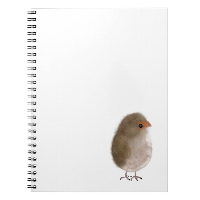 Caderno Espiral Passarinho engraçado (Frente)
