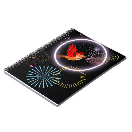 Caderno Espiral Pássaro do Paraíso