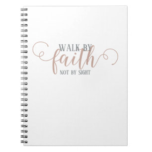 Caderno Espiral Passear Por Faith,