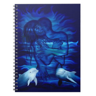 Caderno Espiral Passion act - par com o par Dolphin