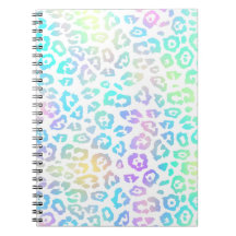 Pastel Rainbow Leopard Patterno