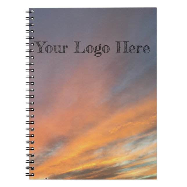 Caderno Espiral Pastel Sunset (Frente)