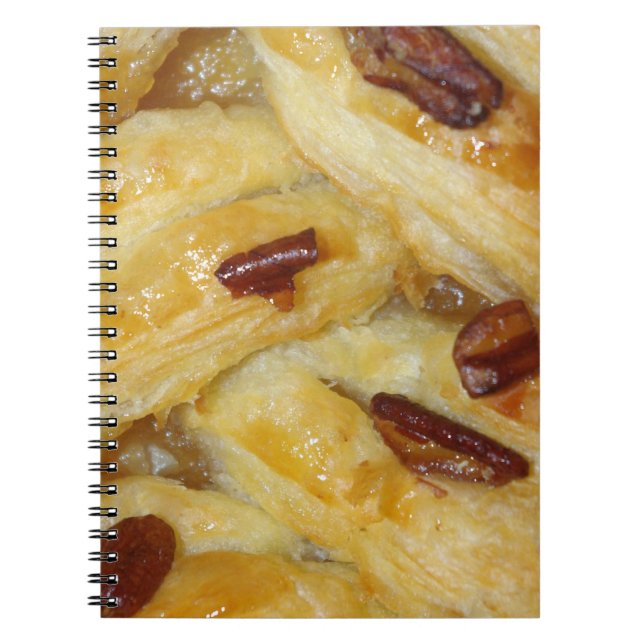 Caderno Espiral Pastelaria dinamarquesa (Frente)