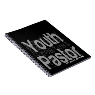 Caderno Espiral Pastor Jovem PERSONALIZADO