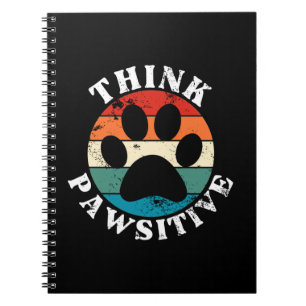 Caderno Espiral Pata de Cachorro Pensa Pawsivel