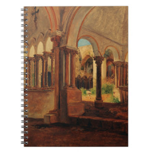 Caderno Espiral Pátio de mosteiro abandonado