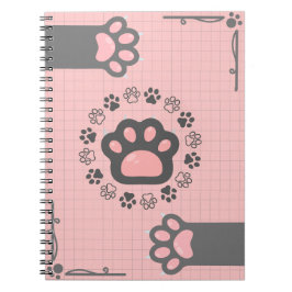 Caderno Espiral patitas amorosas