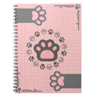 Caderno Espiral patitas amorosas