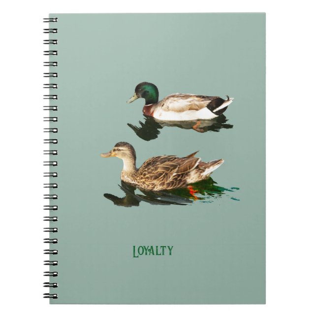Caderno Espiral Patos-de-pata (Frente)