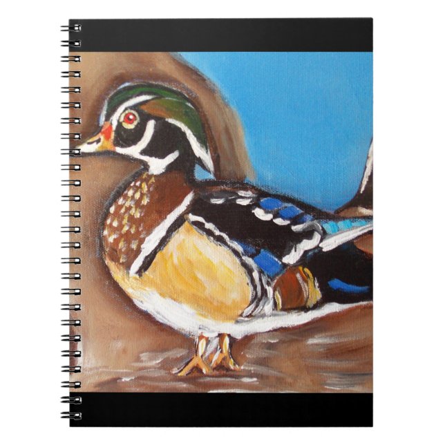 CADERNO ESPIRAL PATOS-MANDARIM (Frente)