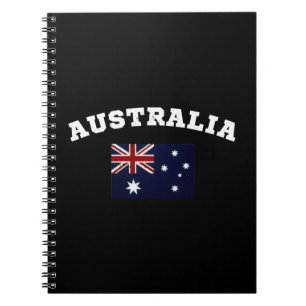 Caderno Espiral Patriótico da Austrália