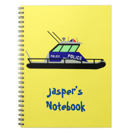 Caderno Espiral Patrol Boat